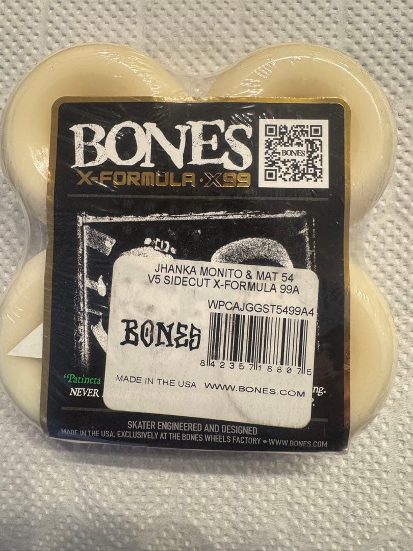 ウィール　BONES X-Formula X99 54mm