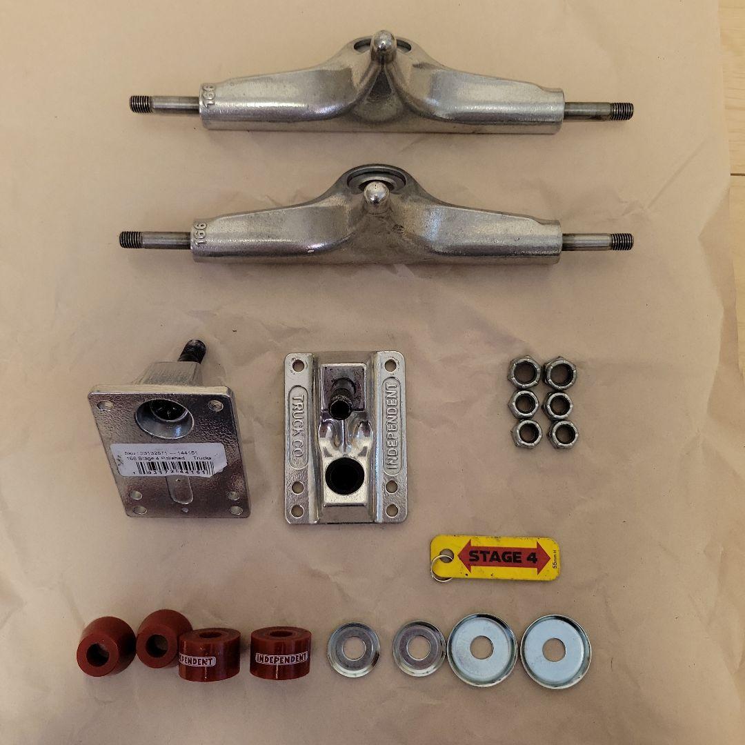 スケートボード Independent trucks stage4 166
