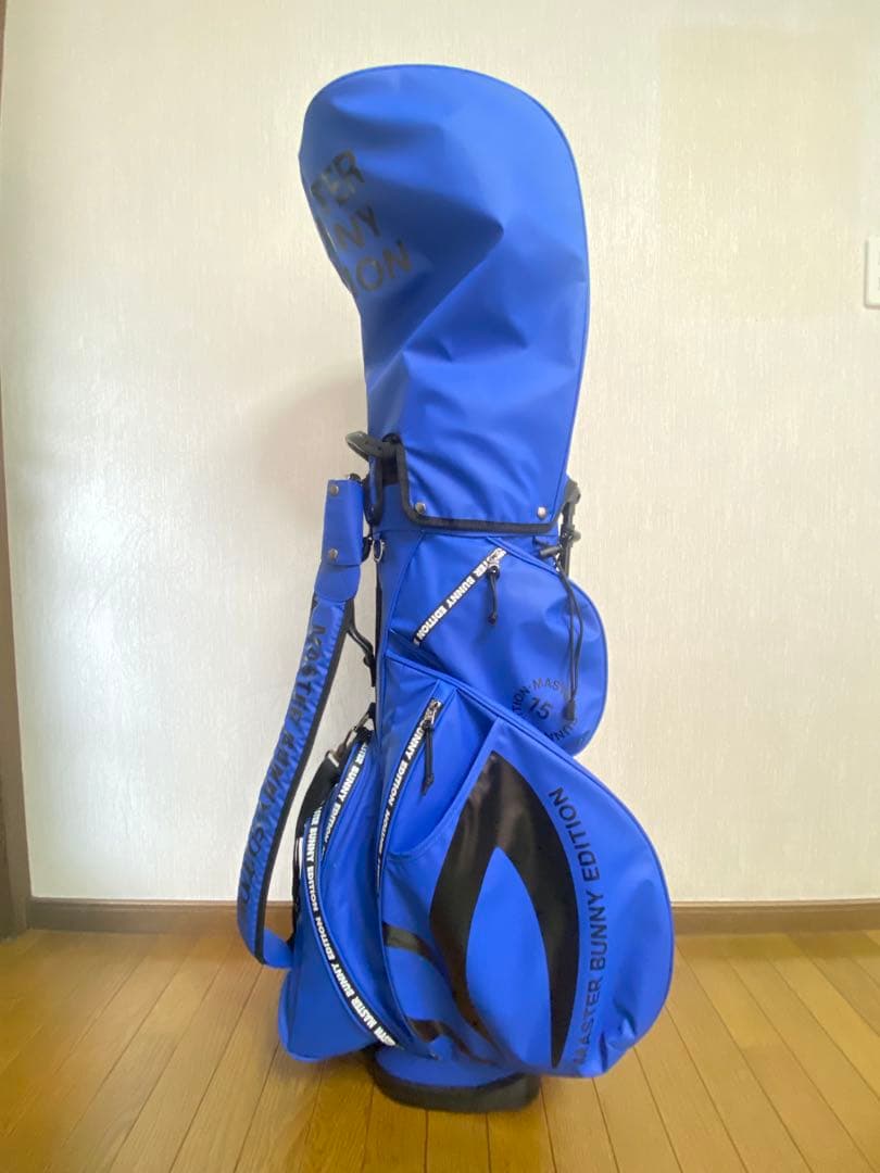 MASTER BUNNY EDITION キャディバッグ 青