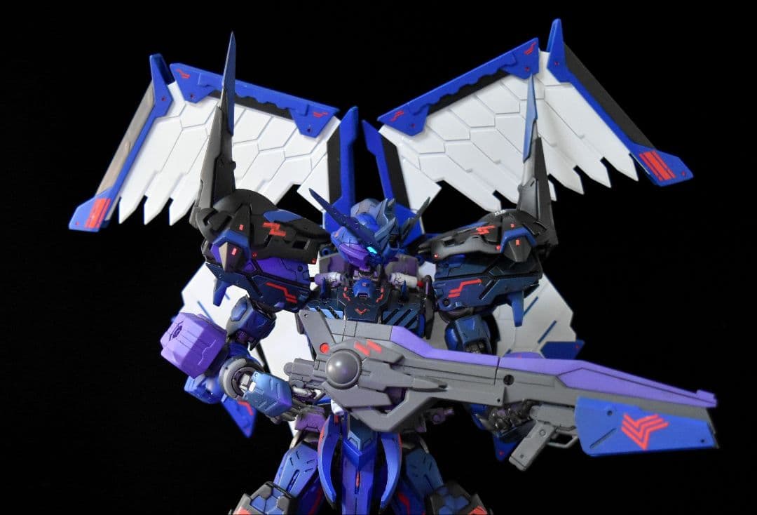 MG ガンダムヴィダール 全塗装 完成品 ミキシング ウォーグレイモン ガンプラ