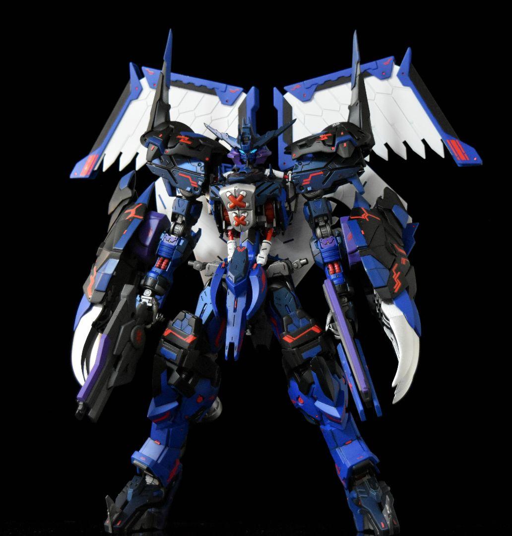 MG ガンダムヴィダール 全塗装 完成品 ミキシング ウォーグレイモン ガンプラ