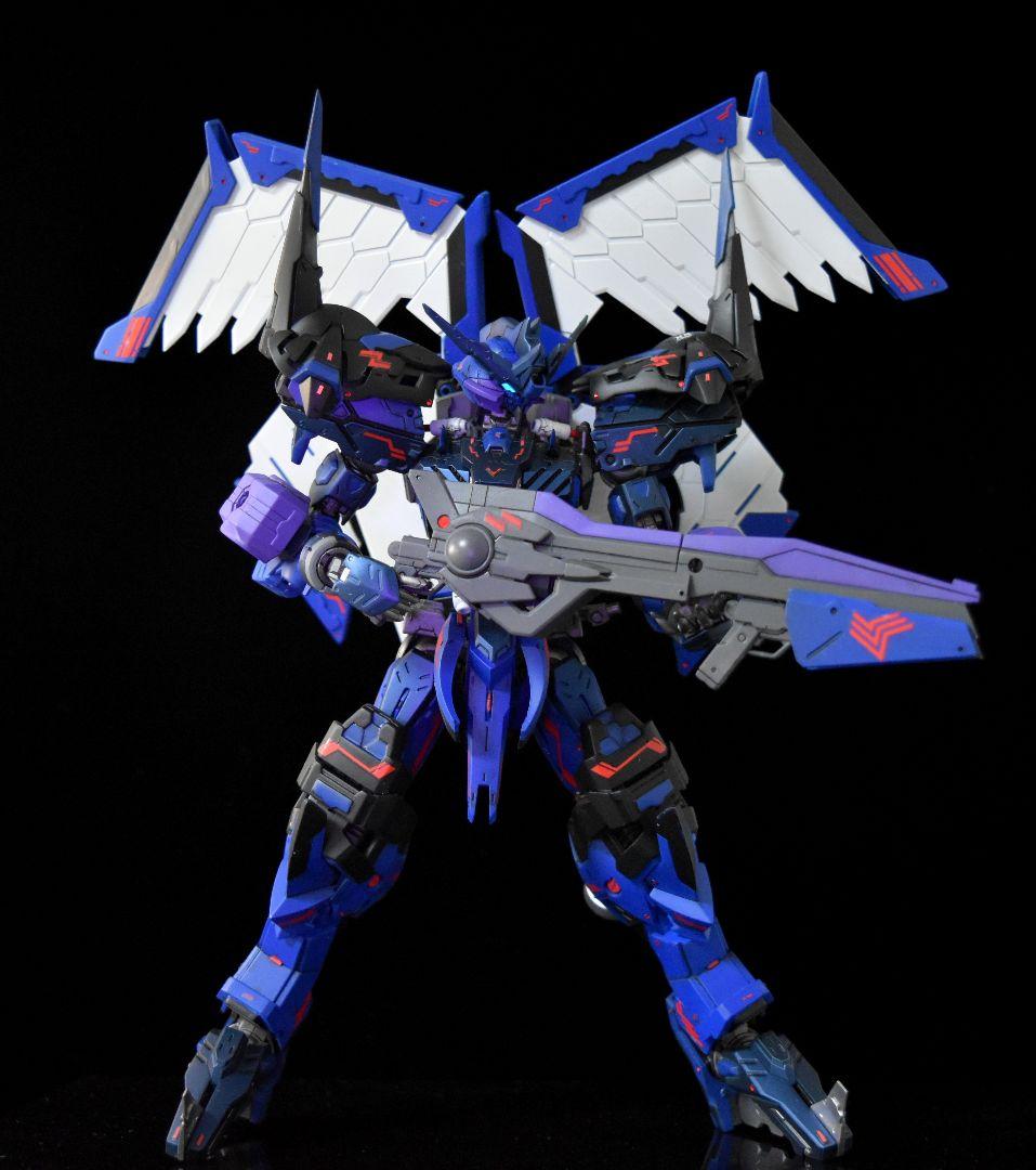 MG ガンダムヴィダール 全塗装 完成品 ミキシング ウォーグレイモン ガンプラ