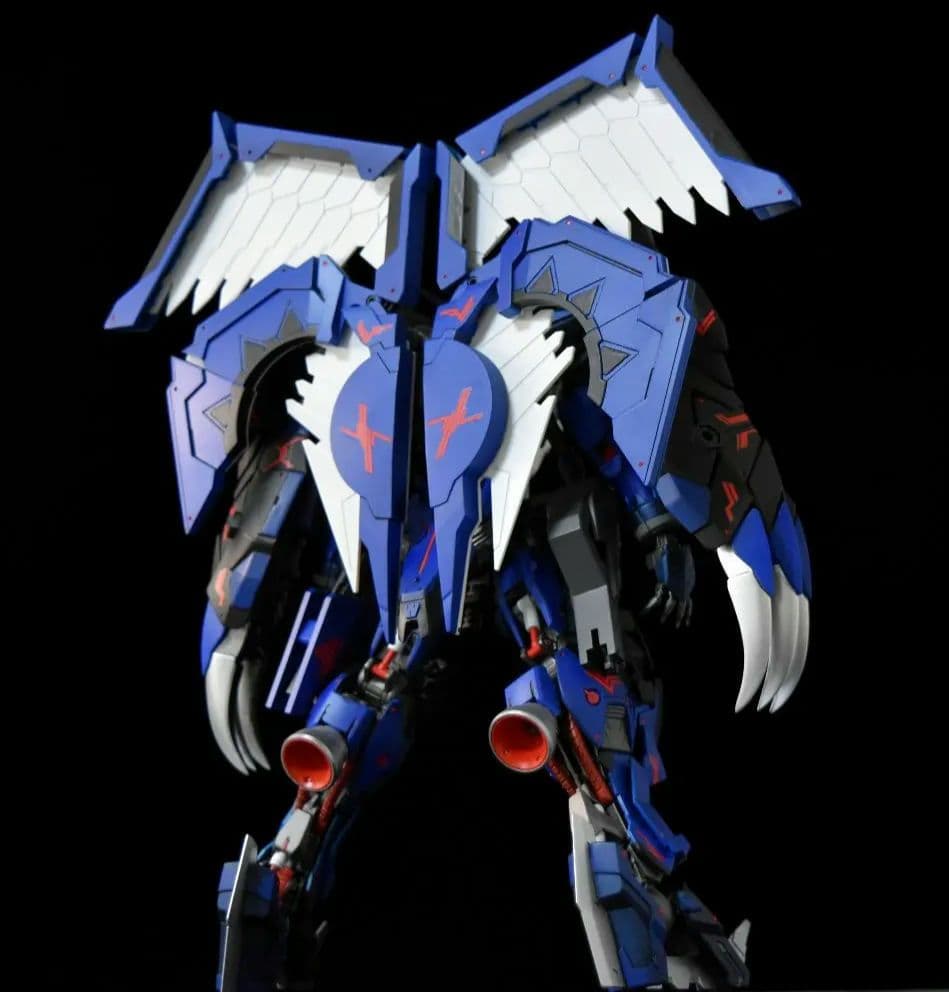 MG ガンダムヴィダール 全塗装 完成品 ミキシング ウォーグレイモン ガンプラ