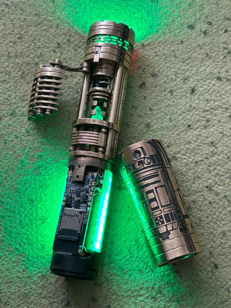 XENO SABERS カスタムライトセーバー用 金属製インナーシャーシ 完成品