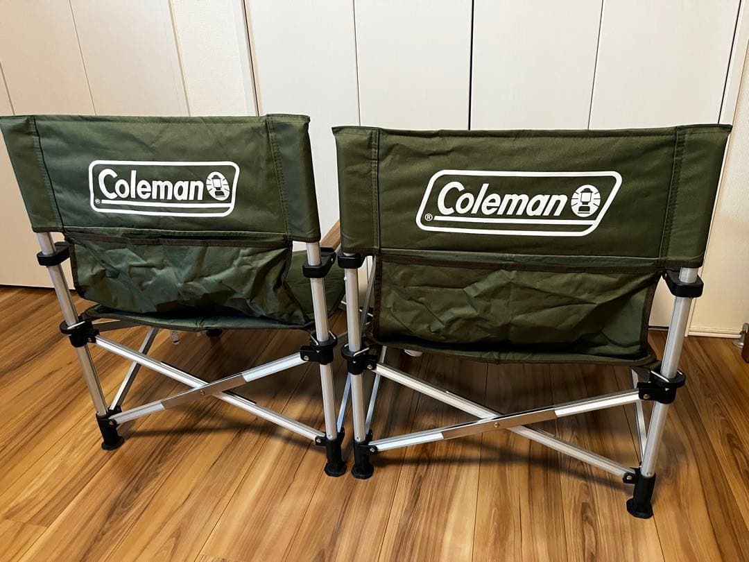 Coleman 折りたたみ式アウトドアチェア 2脚セット