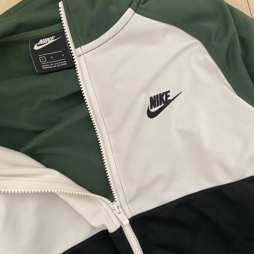 Nike ジャージ上下セット Lサイズ グリーン