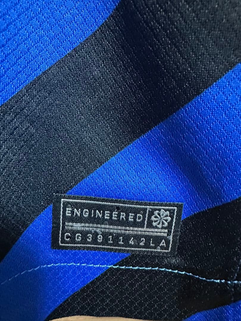 新品 タグ付　インテル ミラノ　24/25 ユニフォーム NIKE XL 正規品