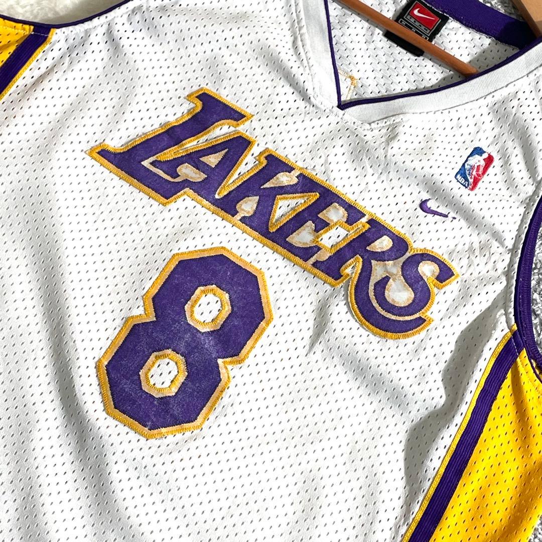 NIKE　NBA　レイカーズ　コービーブライアント #8　M　ゲームシャツ