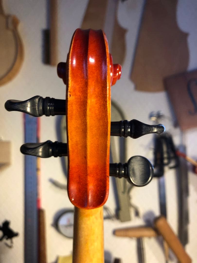 【駒&魂柱調整済】Suzuki分数バイオリンNo220 1/8 1985