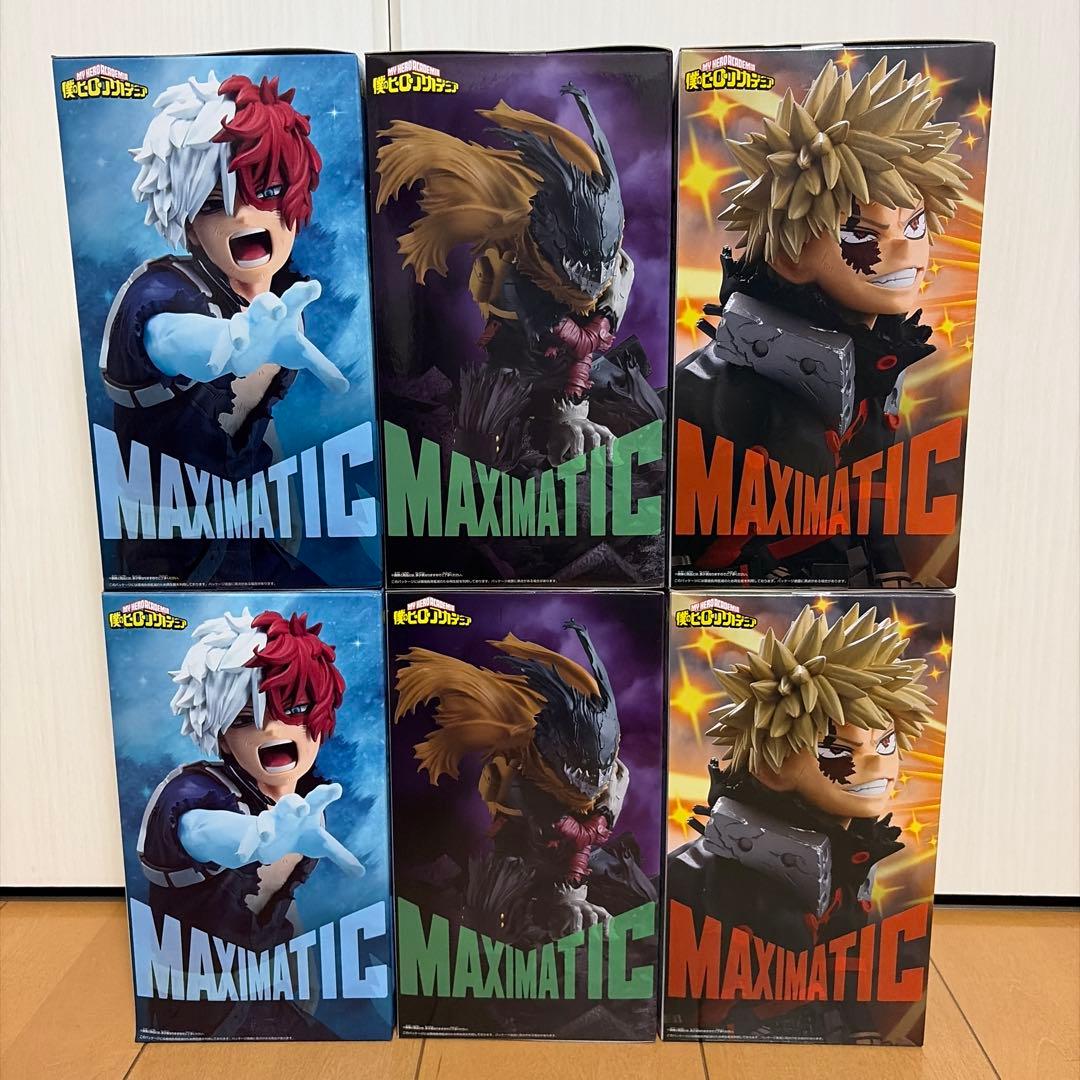 僕のヒーローアカデミア MAXIMATIC フィギュア6体セット