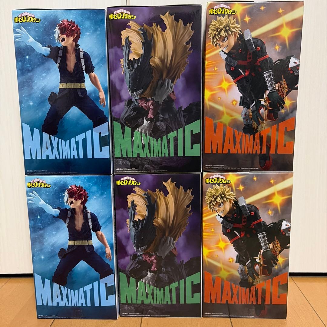 僕のヒーローアカデミア MAXIMATIC フィギュア6体セット