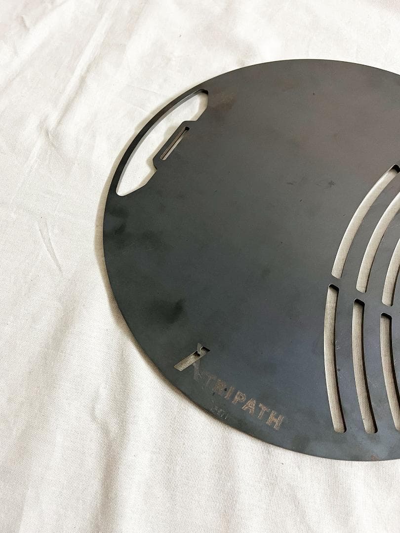 未使用 TRIPATH ATSU ATSU IRON φ340 鉄板