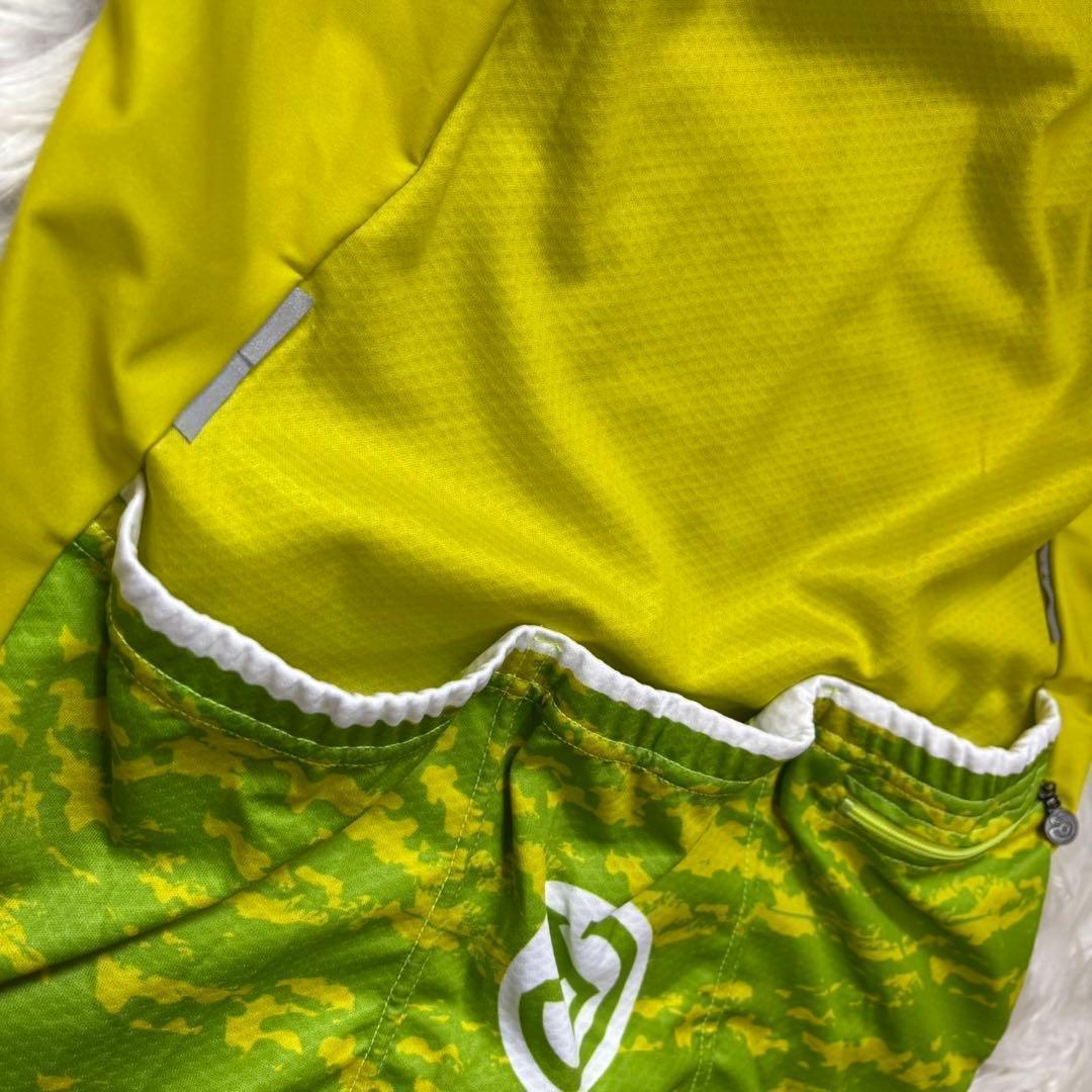 rericサイクリングウェア定価1万6千（M）黄緑色系