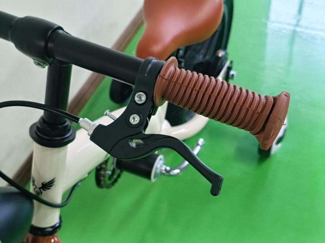 値下げ中！新品未使用 3in1 子供自転車 キックバイク12インチ kahki色