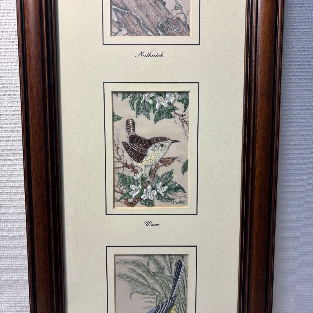 a*m様 ✨ イギリス　コベントリー　Cash’s 社　シルク織刺繍絵　希少価値