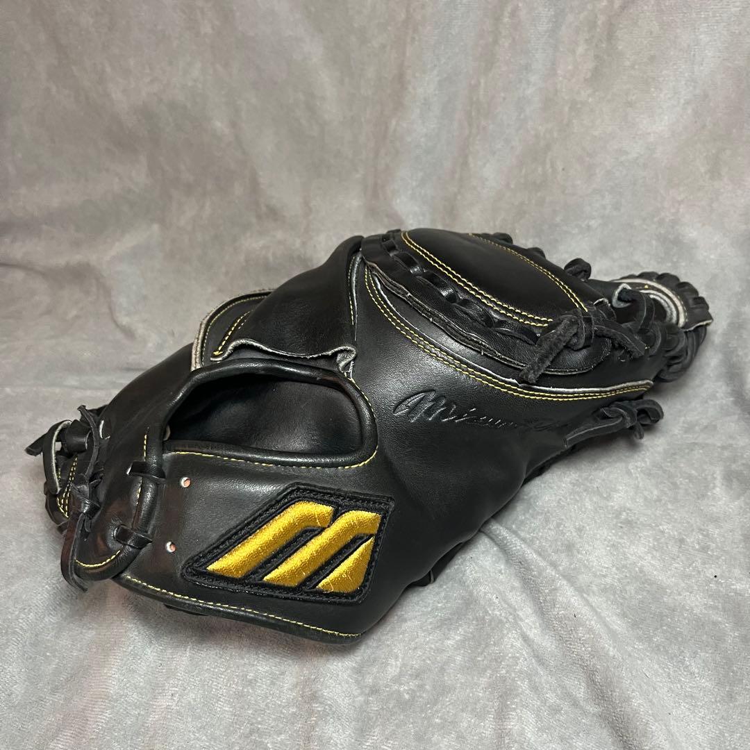 Mizuno pro 軟式キャッチャーミット　ブラック　Mマーク　値下げ不可
