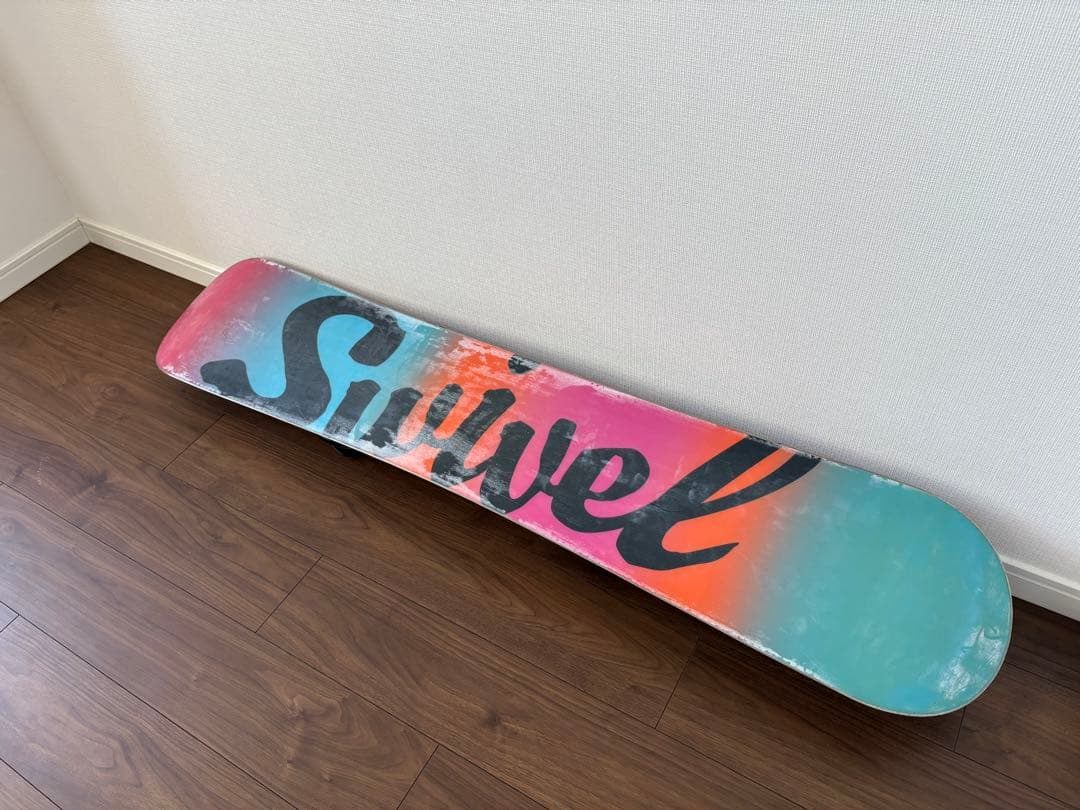 【即日発送】美品セット　Swive 146cm スノーボード板・ビンディング