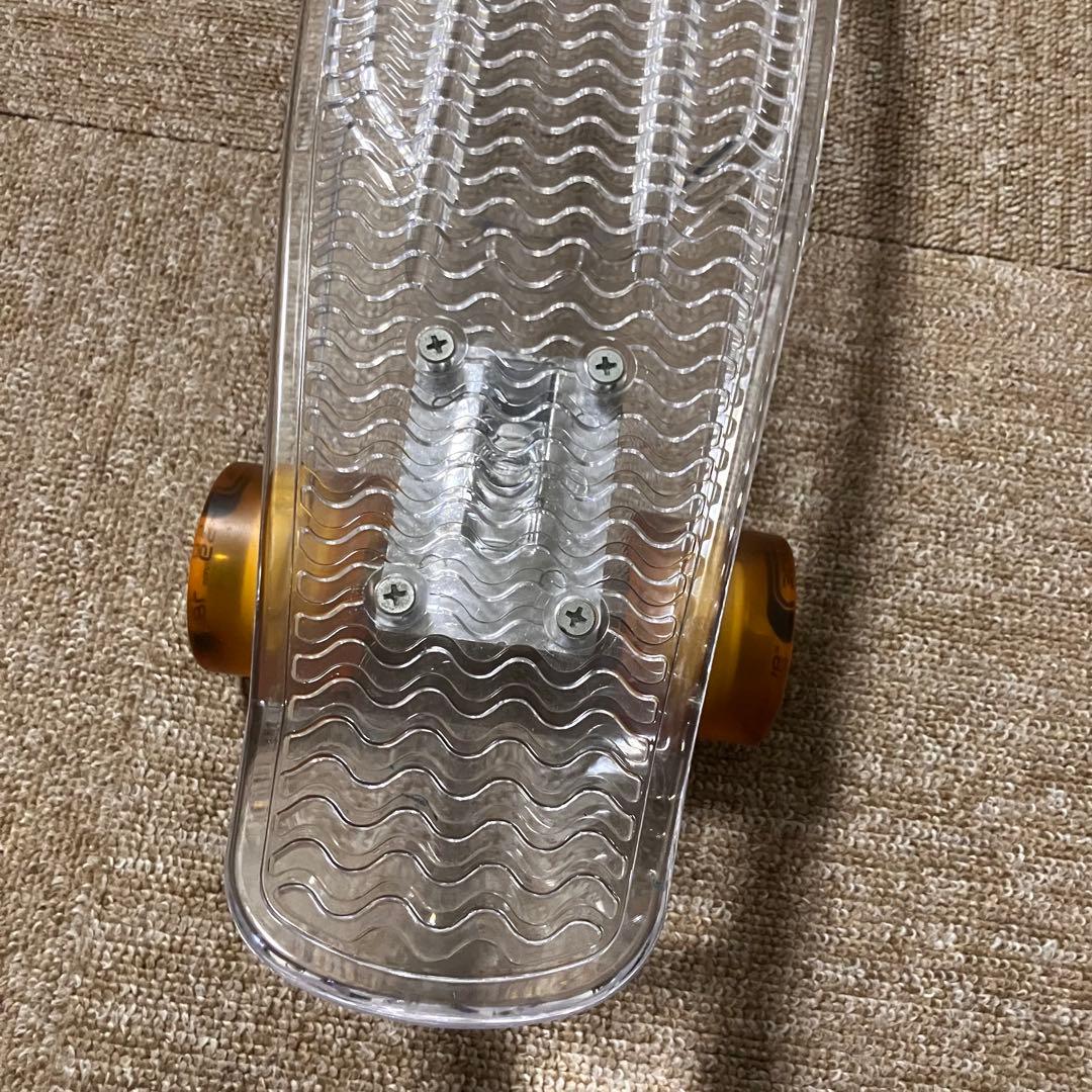 SUNSET サンセット スケートボード 光るウィール 美品