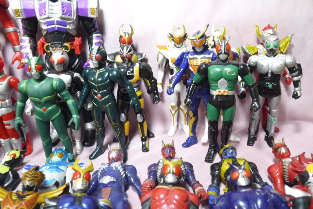 ライダーヒーローシリーズ　ビッグサイズソフビフィギュア　113体セット