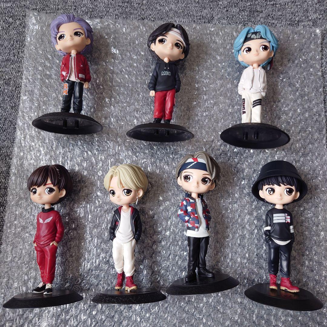TinyTAN Qposket フィギュア Aカラー７点 bts　マイドロ