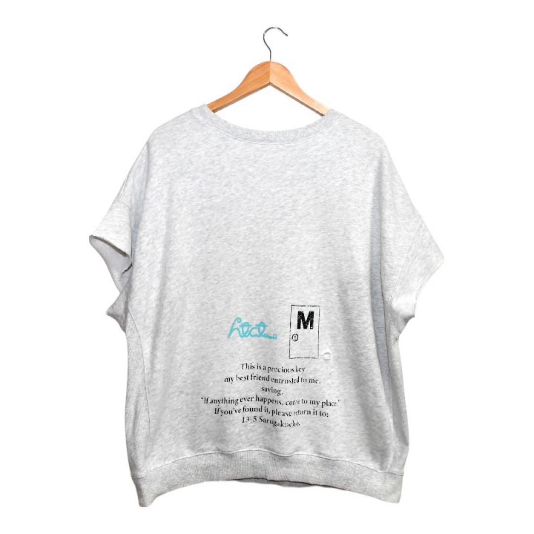UVERworld HTCT∞ × M SWEAT （半袖スウェット）グレー