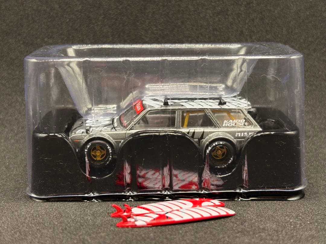 MINIGT 1/64 街道ハウス ダットサン 510 ワゴン カスタム 箱無