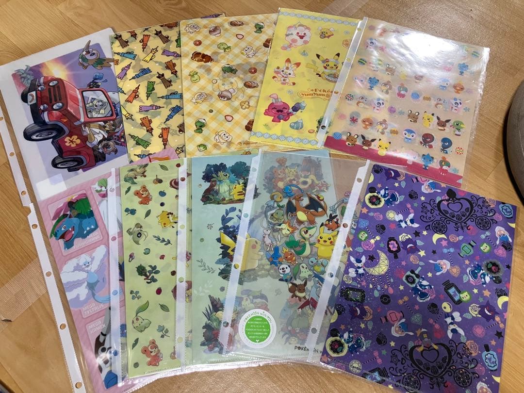 ポケモンセンター限定　クリアファイル 大量まとめ売り