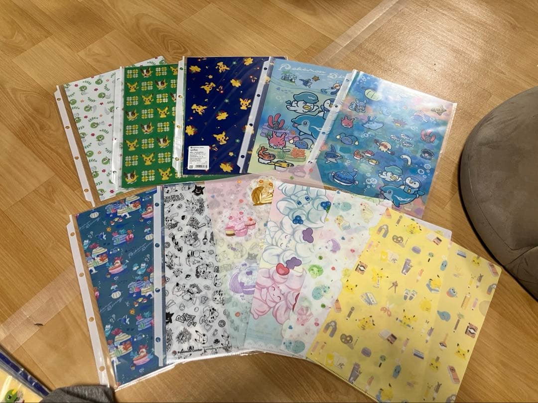 ポケモンセンター限定　クリアファイル 大量まとめ売り