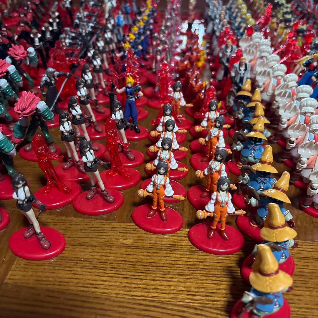 コカコーラ　ファイナルファンタジー FF フィギュア セット　レトロ