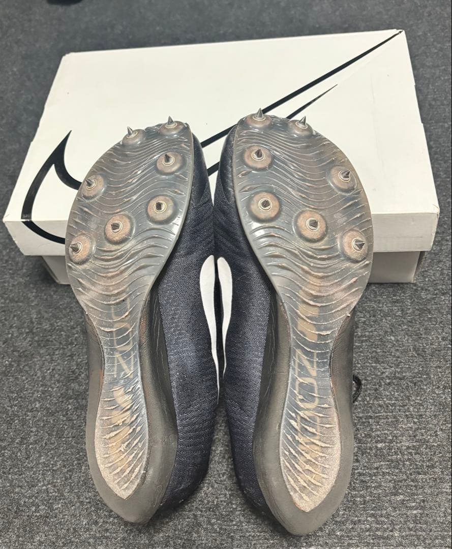 Nike エアズーム マックスフライ モアテン（黒）24.5cm maxfly
