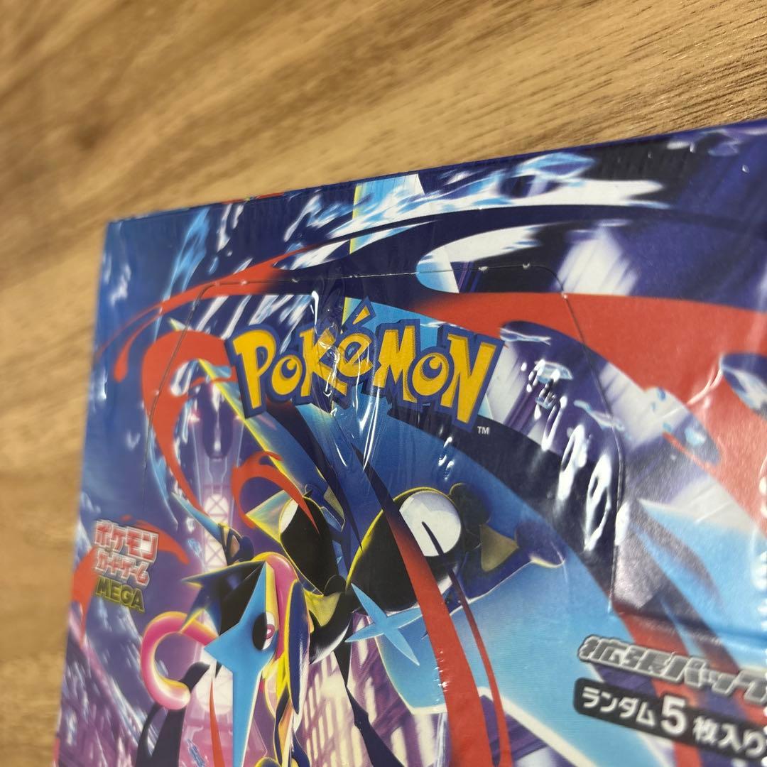 ポケモンカードゲームMEGA ニンジャスピナー 新品未開封シュリンク付き1BOX