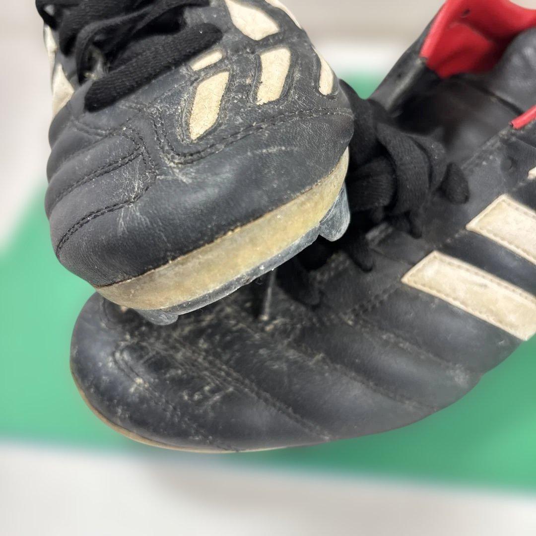 アディダス　サッカースパイク　プレデターマニア 27㎝ 黒/赤　現状渡し