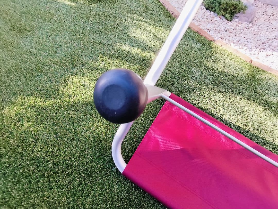 ☆希少☆美品☆peak LV-061RD フォールディングベンチ レッド