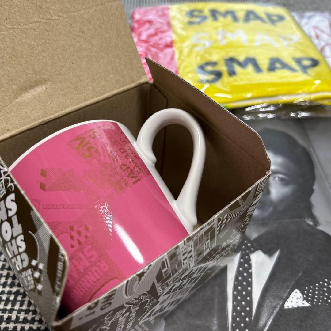【公式】SMAP グッズまとめ売り ペンライト/ポスター/タオル/マグカップ他