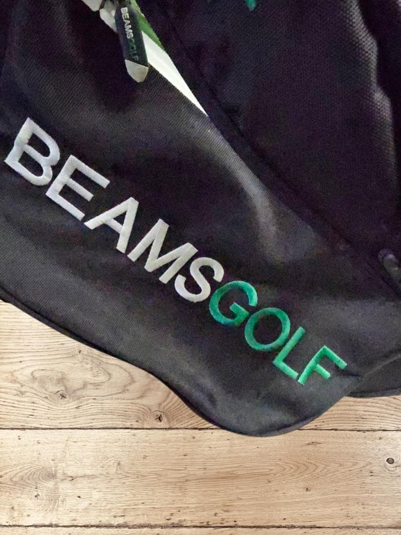 送料無料/美品　BEAMS GOLF ゴルフバッグ・スタンド式キャディバッグ