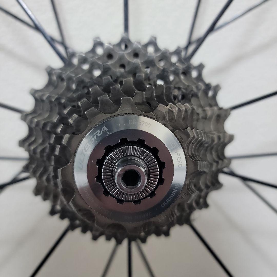 DURA-ACE WH-7801 チューブラー　完組ホイール CS-6700付き