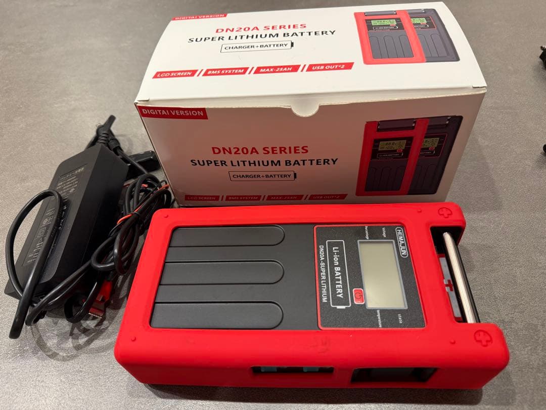 HEMAJUN 電動リール用バッテリー DN-20A 20000mAh