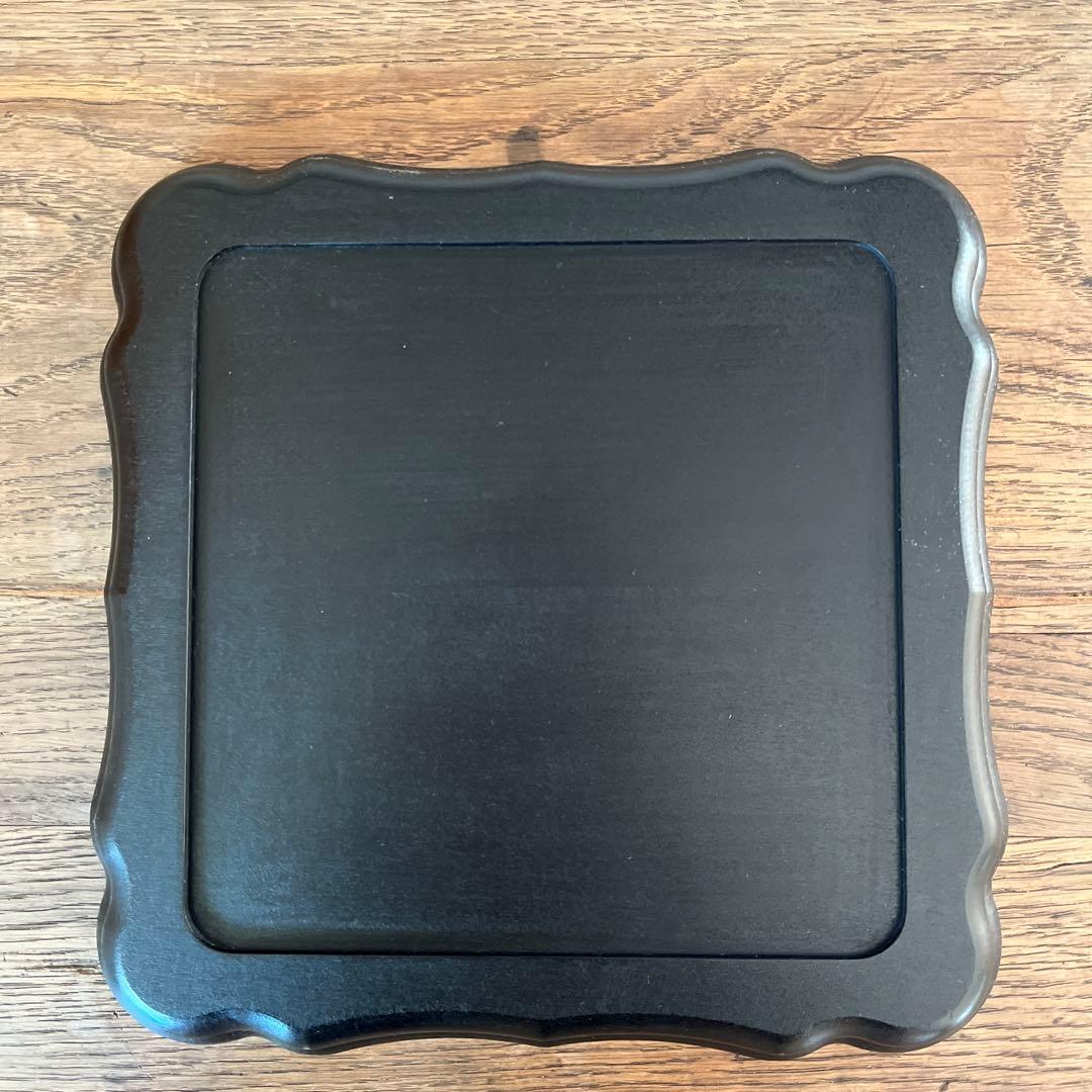IFUJI squareTRAY 三度黒　アーツアンドサイエンス