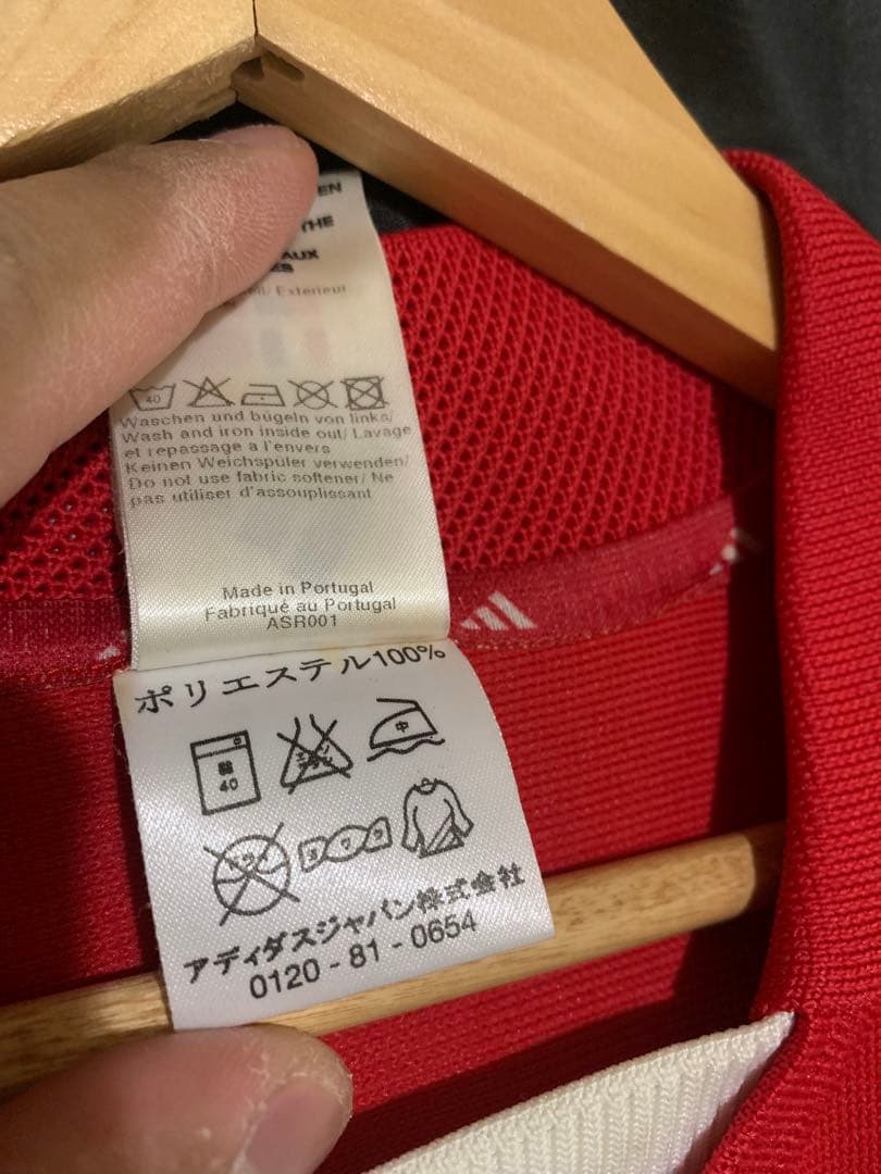 アヤックス サッカーウェア adidas 赤白