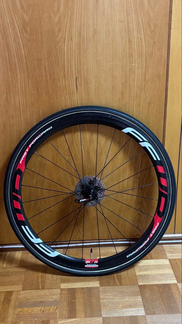 FFWD F4R チューブラー DT240s シマノ11s タイヤ付 回転良好