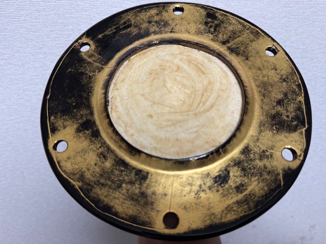 和楽器　小鼓　革　鼓　古革