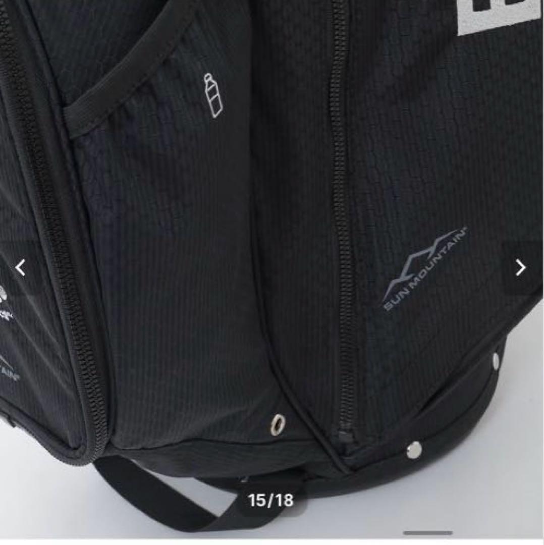 【限定予約販売完売品】Backwards キャディバッグ ブラック