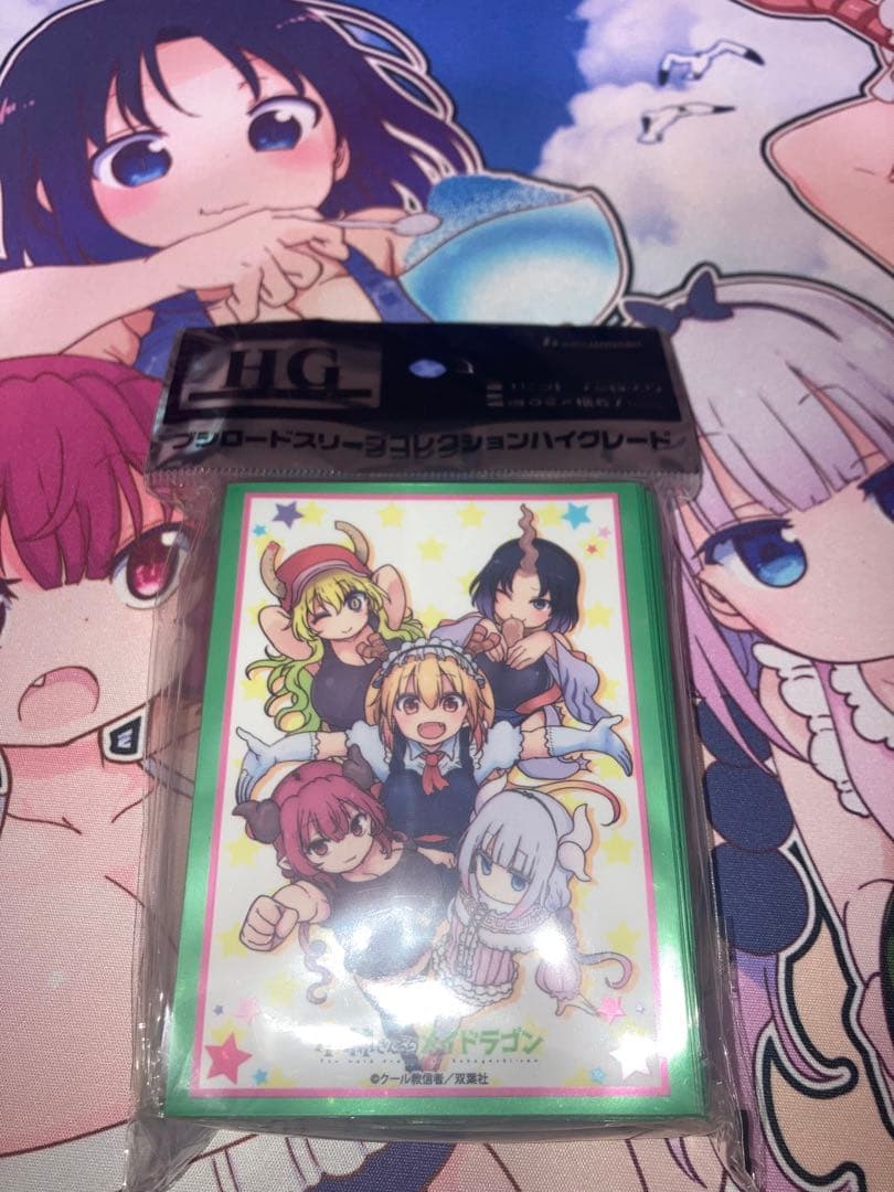 小林さんちのメイドラゴン プレイマット&スリーブ2個セット