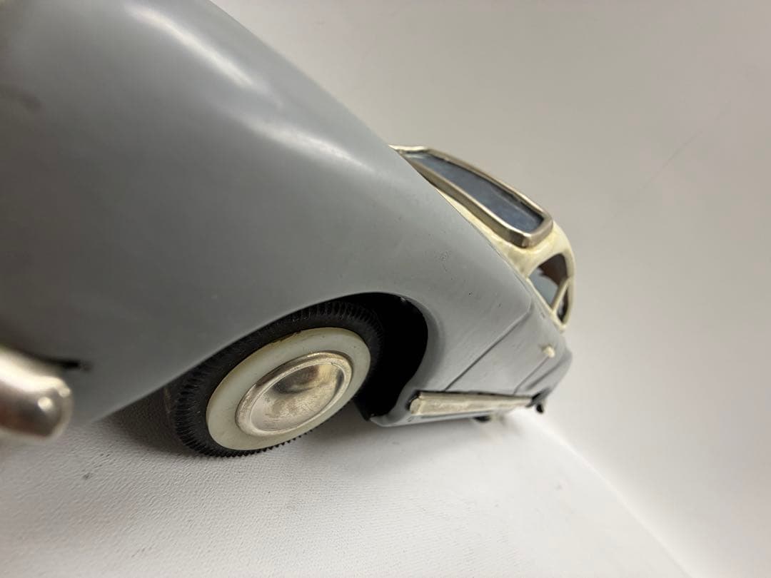 昭和レトロ 四座輪車 MF743 フリクションカー ブリキ玩具 箱付き