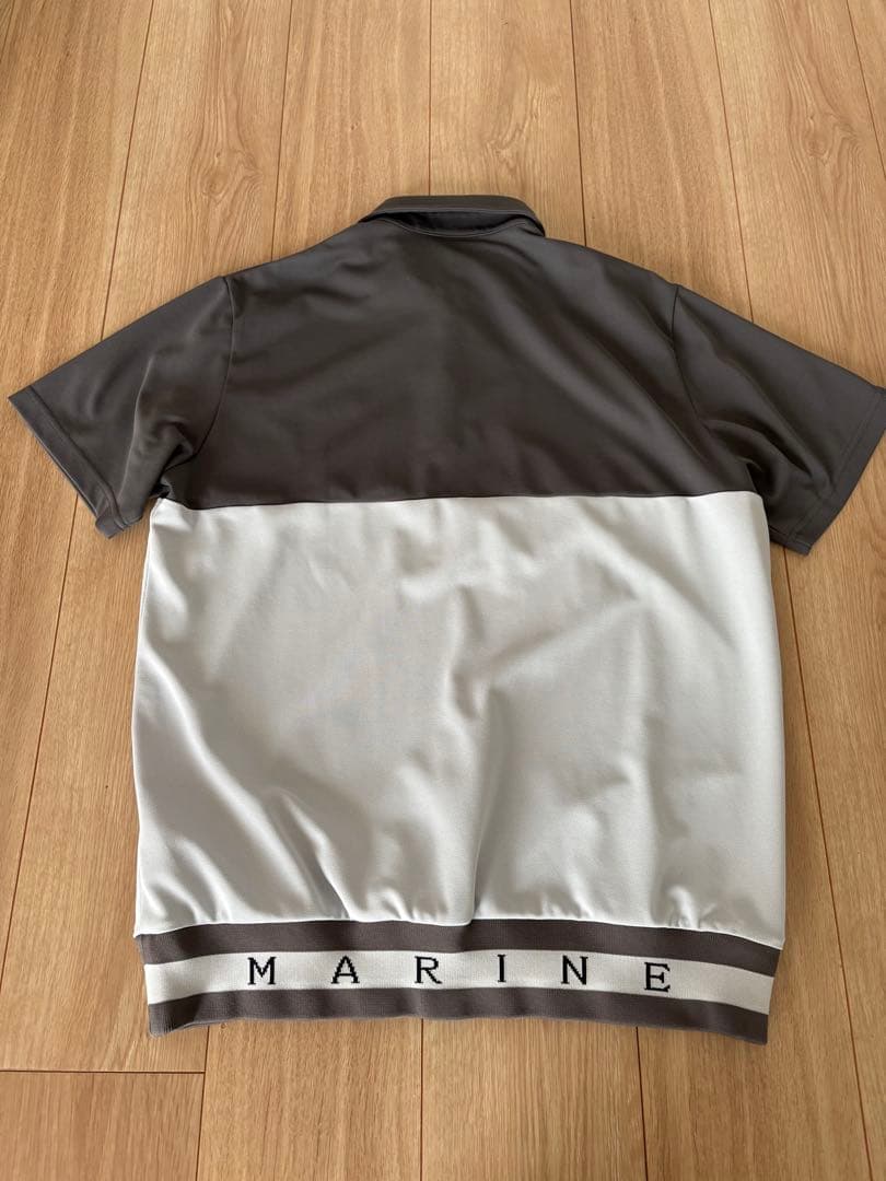muta MARINE ムータ マリン ヘムリブ 半袖 ポロシャツ 6 L