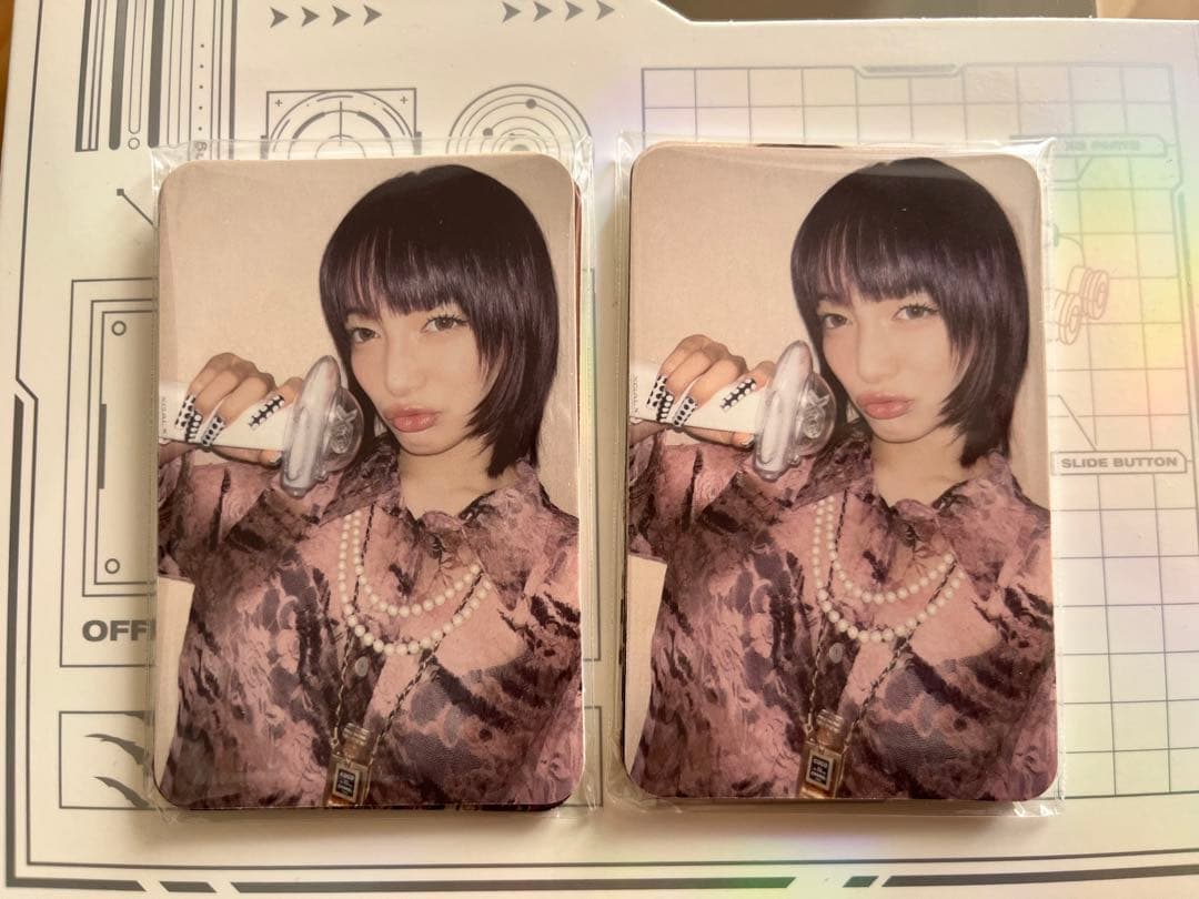 XG ペンライト　2本セット　トレカ付 Xtraordiary Genes