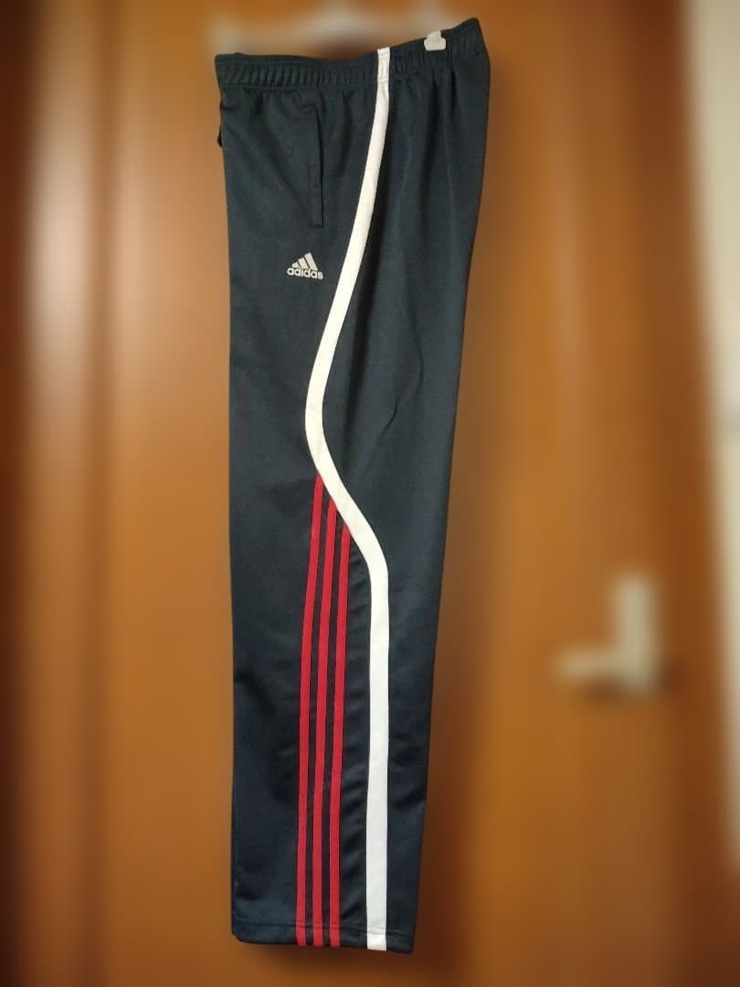 【値下げ】adidas ジャージ上下セット ネイビー/レッド