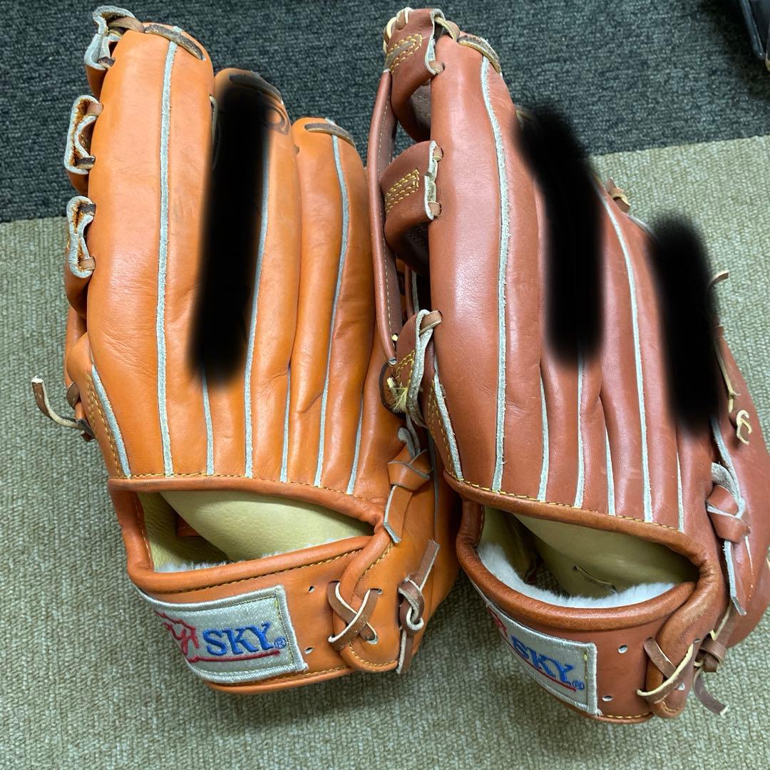 野球グローブ８個、キャッチーマスク２個 まとめ売り