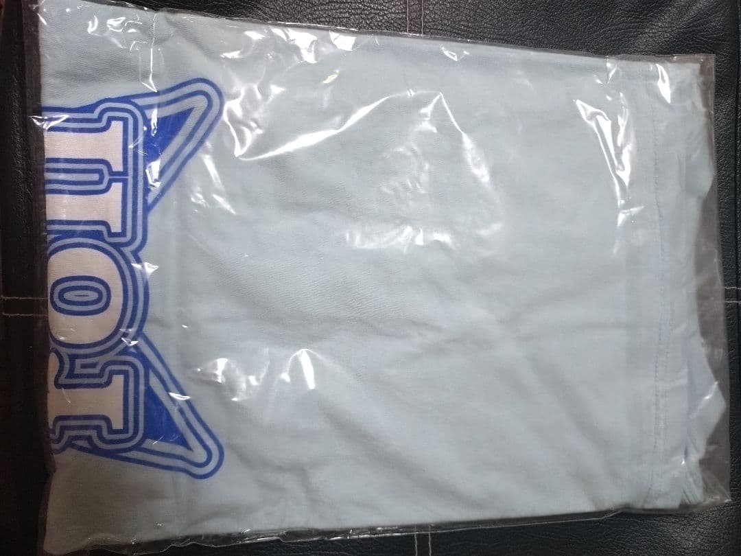 B'z　rock and ロゴ入りTシャツ 水色