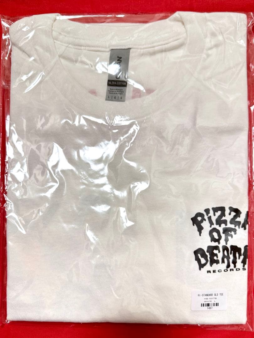 新品 Hi-STANDARD ハイスタンダード『SLS』Tシャツ白L 横山 健